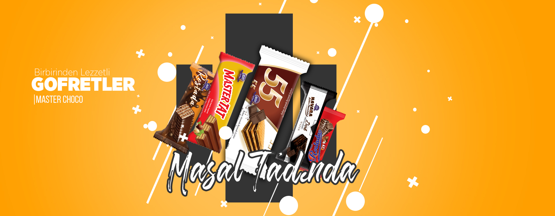 Master Choco Masal Tadında Gofretler