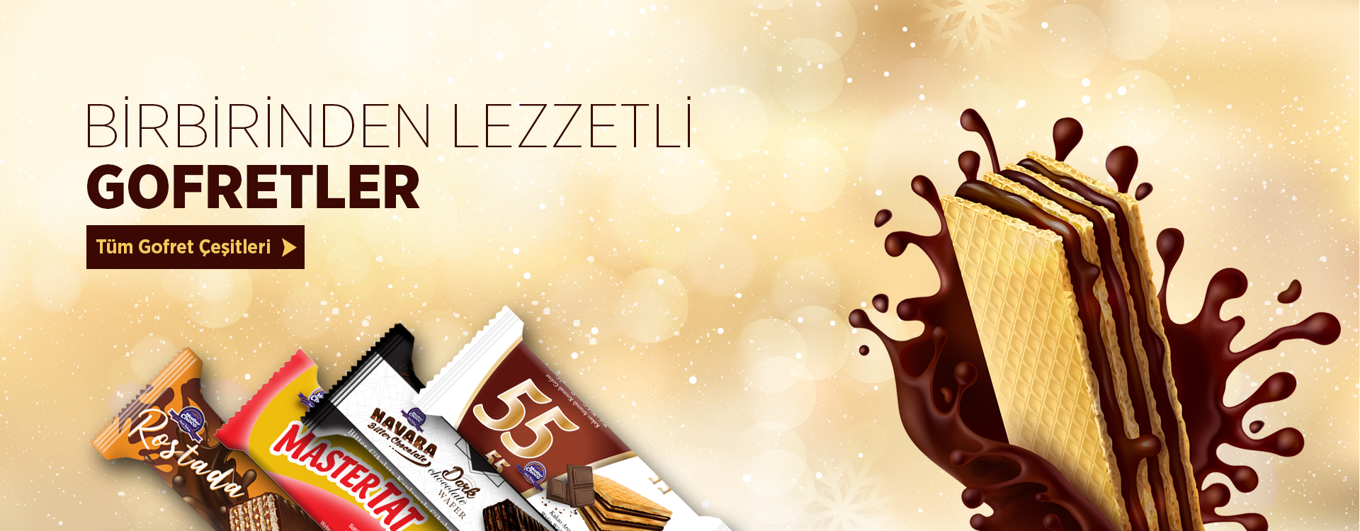 Master Choco Masal Tadında Gofretler